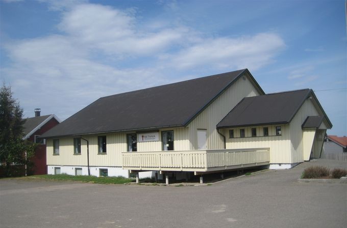 Vårt menighetslokale i Skjebergveien 128, 1743 Klavestadhaugen.